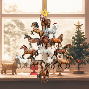 Horse Christmas Ornament-Gift For Horse Lover-2024 New Release