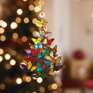 Butterfly Christmas Tree Ornament/Suncatcher Gift For Butterfly Lover