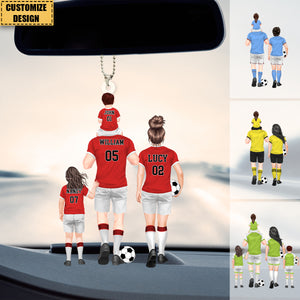 Personalized Soccer Family Ornament - Gift For Soccer Lover