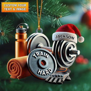 Personalized Fitness Christmas Ornament Gift For Gym Lovers-2024 New Release