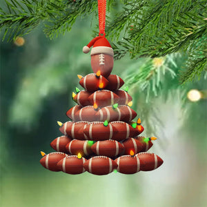 2024 New Release - Football Christmas Tree Ornament - Gift For Football Lover