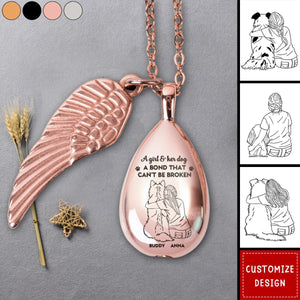 A Bond That Can't Be Broken - Personalized Urn Necklace