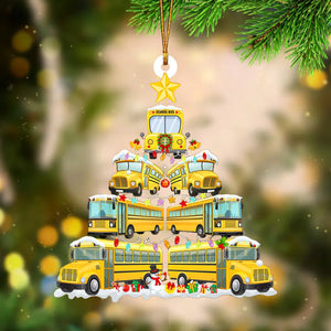 Bus Driver Christmas Ornament-Gift for Bus Driver-2024 New Release