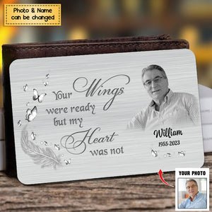 If Love Could Have Saved You - Personalized Memorial Wallet Card