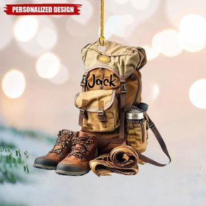 Personalized Hiking Backpack Ornament-Gift For Hiking Lovers-2024 New Release