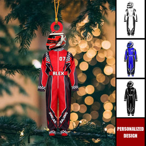 Personalized Racing Uniform Ornaments-Gift For Racing Lover-2024 New Release