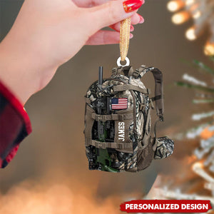 Personalized Hunting Backpack Ornament-Gift For Hunting Lovers-2024 New Release