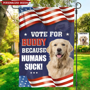 We Can All Agree On The Importance Of Voting-Personalized Flag - Gift For Pet Lovers