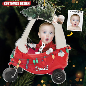 Custom Photo Our Favorite Gift - Family Personalized Acrylic Ornament - 2024 New Release