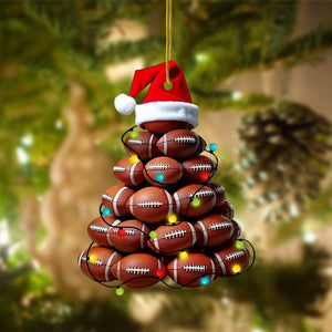 American Football Christmas Ornament-Gift For Football Players-2024 New Release