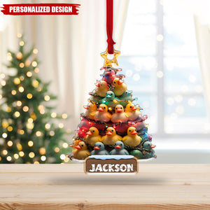 Personalized Duck Toy Christmas Ornament-Gift For Duck Lover-2024 New Release