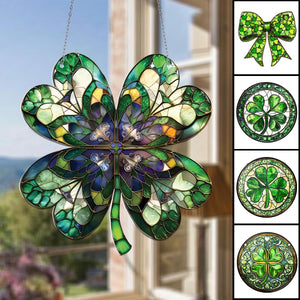 Shamrock Window Hanging suncatcher-Gift for Friends,Family