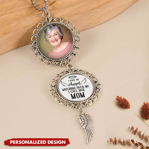 I Have An Angel Watching Over Me - Personalized Photo Car Ornament