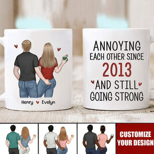 You Give Love A Special Meaning - Couple Personalized Coffee Mug - Gift For Husband Wife, Anniversary, Valentine's Day