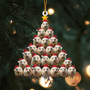 Sheeps Christmas Tree Ornament-Gift For Sheep Lovers-2024 New Release