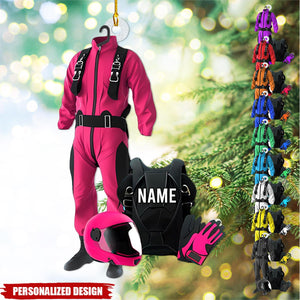 Personalized Skydiving Christmas Ornament-Gifts For Skydiving Lovers-2024 New Release