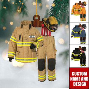 Personalized Firefighter Christmas Ornament Gift For Firefighter - 2024 New Release