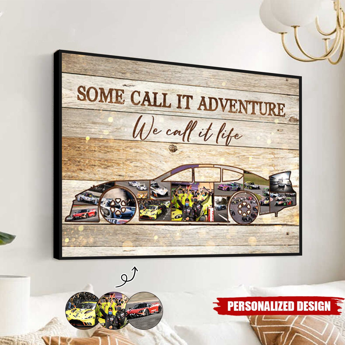 Some Call It Adventure-Personalized Poster-Gift For Car Lover