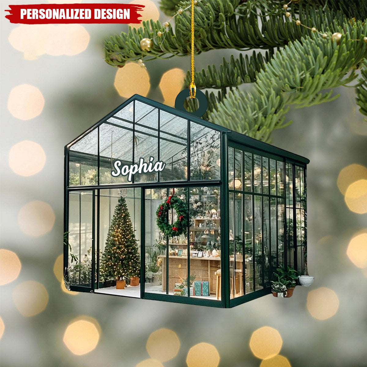 Personalized Greenhouse Ornament-Gifts For Gardening Lovers-2024 New Release