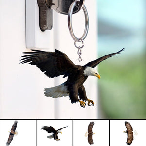 Eagle Keychain-Perfect Gift for Eagle Lover