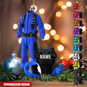 Personalized Skydiving Christmas Ornament-Gifts For Skydiving Lovers-2024 New Release