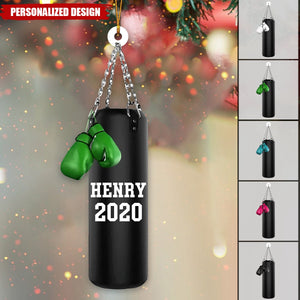 2024 New Release Personalized Boxing Ornament-Gift For Boxing Lover