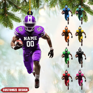 2024 New Release Personalized American Football Player Ornament-Gift For American Football Lovers