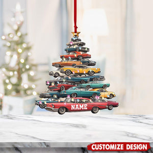 Personalized Muscle Car Ornament-Gift For Car Lover-2024 New Release