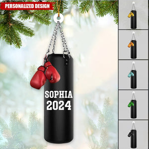 2024 New Release Personalized Boxing Ornament-Gift For Boxing Lover