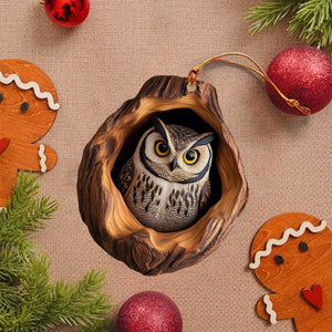 2024 New Release-Owl Christmas Ornament-Gift for Owl Lover