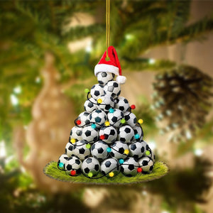 Soccer Christmas Ornament-Gift For Soccer Players-2024 New Release