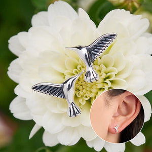 Hummingbird Studs - Gift For Bird Lovers