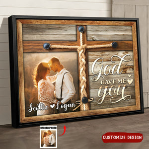 Personalized Couple Photo Poster - Gift For Couple