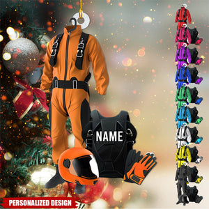 Personalized Skydiving Christmas Ornament-Gifts For Skydiving Lovers-2024 New Release