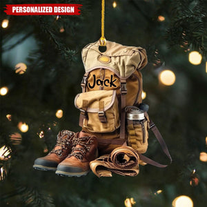 Personalized Hiking Backpack Ornament-Gift For Hiking Lovers-2024 New Release