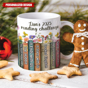 Personalized Mug-Gift For Book Lover