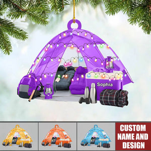 2024 New Release Personalized Camping Christmas Ornaments -Gifts For Camper