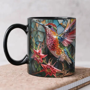 Colorful Hummingbird Mug - Gift For Bird Lovers