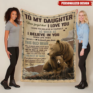 I Believe In You-Personalized Blanket