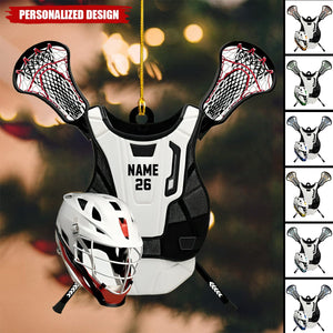 Personalized Lacrosse Christmas Ornament-Gifts For Lacrosse Lover-2024 New Release