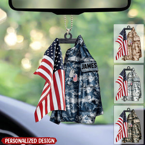 U.S Airforce/Navy/Army Hanging Ornament-Personalized Car Hanging Ornament