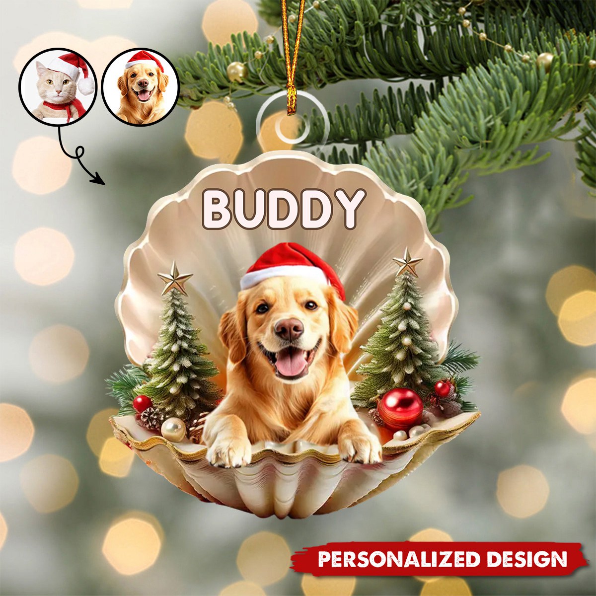 2024 New Release The Best Ornaments Are The Ones With Tails-Personalized Ornament-Christmas Gift For Pet Lovers