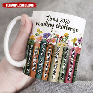 Personalized Mug-Gift For Book Lover