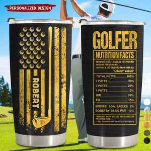 Funny Golf Player-Personalized Tumbler-Gift For Golf Lovers