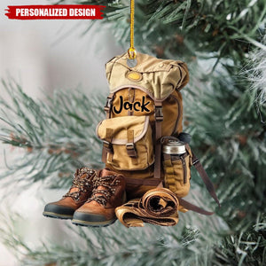 Personalized Hiking Backpack Ornament-Gift For Hiking Lovers-2024 New Release