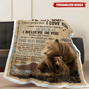 I Believe In You-Personalized Blanket