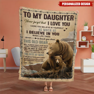 I Believe In You-Personalized Blanket