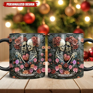 Till Death Do Us Apart-Personalized Mug-Couple Gift For Him,Her