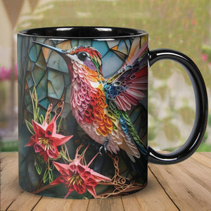 Colorful Hummingbird Mug - Gift For Bird Lovers