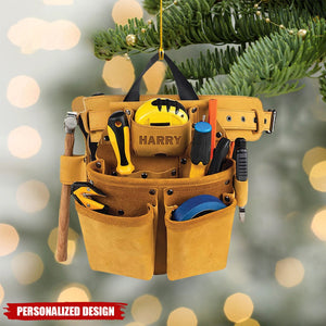 Personalized Tool Belt Christmas Ornament-Gift for Carpenter-2024 New Release